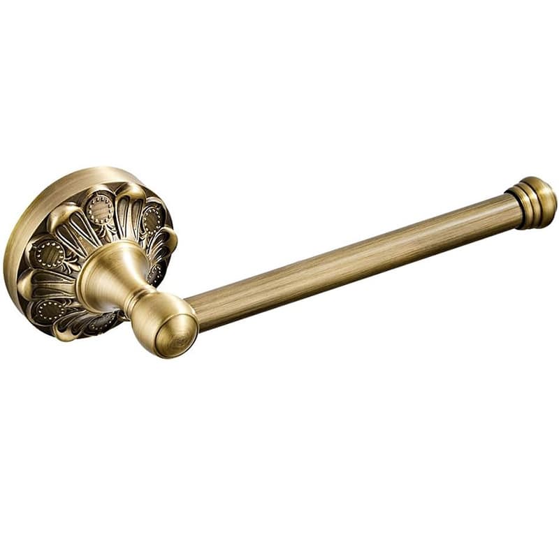 Round Brass Towel Ring